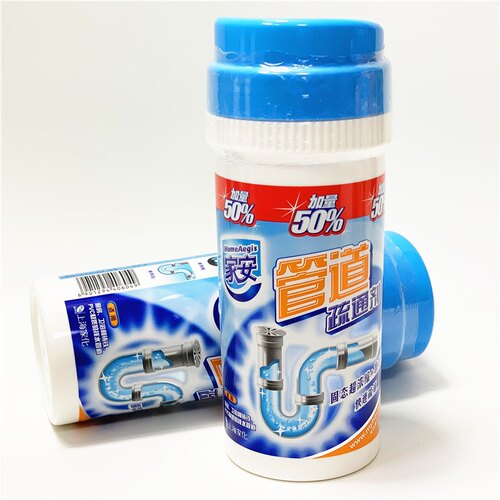 家安管道疏通剂450g下水道清洁厨房浴室堵塞强力疏通管道疏通剂除