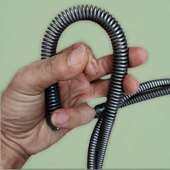 通厕所钢丝软轴手电钻管道疏通下水道 专用弹簧厨房存水弯疏通器