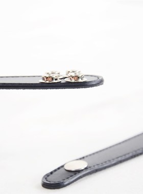 48/60/96贝司/黑色牛皮/120贝G斯手风琴风箱扣带手风琴搭扣零件