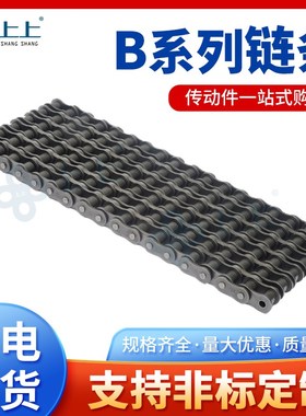 B系列工业链d条4分08B5分10B6分12B1寸16B 20B24B28B32B40B56B72B