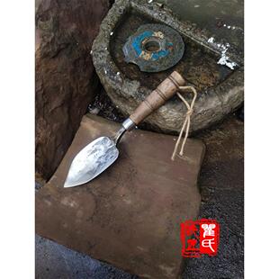 瞿氏铁匠加厚小铲子弹簧钢园艺种花工具挖野菜种花家用种菜翻土用