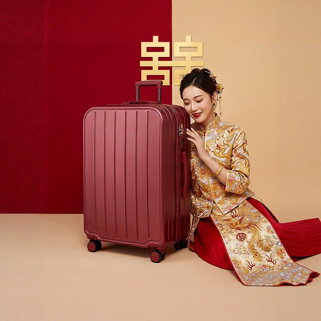 亏本清仓新款 202620红色结婚行李箱新娘陪嫁箱万向轮拉杆箱女方