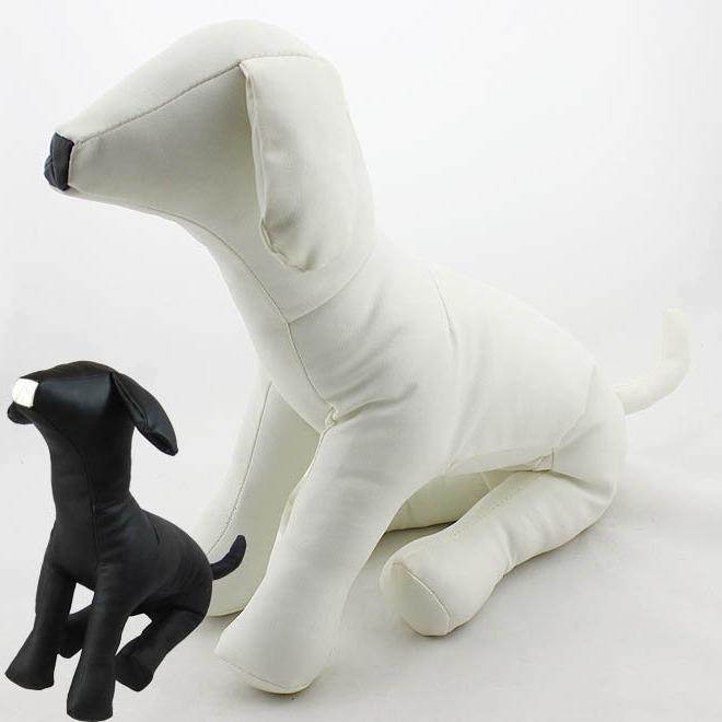 宠物模特 坐姿站姿皮革狗模特 宠物模特道具 大中小号3个尺寸