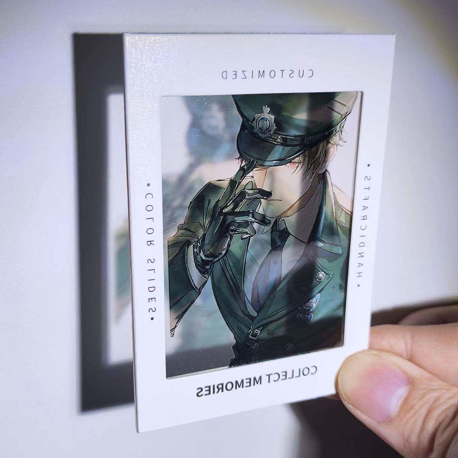 光与夜之恋制服系列底片透卡陆沉查理苏萧逸齐司礼自制明信片同人