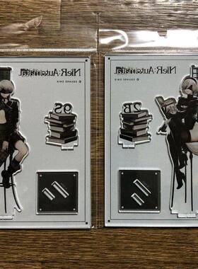 日谷尼尔机械纪元nier书店联动 9s 2b a2书店快闪立牌