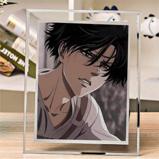 进击的巨人利威尔艾伦兵长相框图片周边动漫公仔礼物摆台