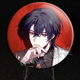 月影别墅自制周边此生再恋系列吧唧该隐艾尔同人谷子自制胸章挂饰