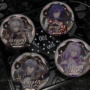 反光!2025音乐会周边崩h星铁系列大黑塔遐蝶周边黄泉星期日吧唧