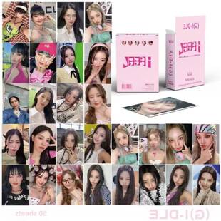 饭制女娃gidle小卡叶舒华宋雨琦全昭妍田小娟MINNIE赵美延小卡片