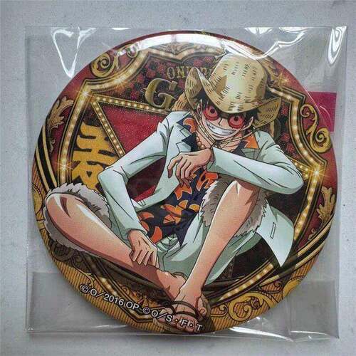 日谷海贼王ONE PIECE鲁夫黄金城711辈字吧唧原袋