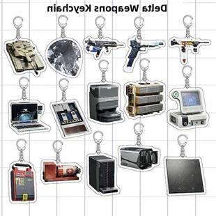 采购产品三角周星动物武器，亚克力钥匙炼吊坠，周边创意配件，礼