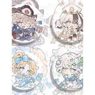 第五人格周边徽章吧唧Q版病患记者火灾调查员拉拉队员谷子收藏