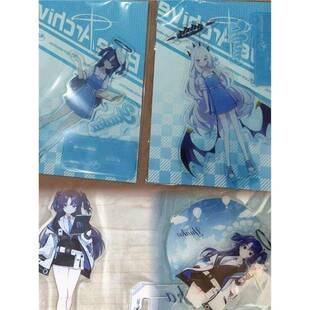 日谷蔚蓝档案韩2.5周年立牌日奈优香漫画线下联动立牌原袋