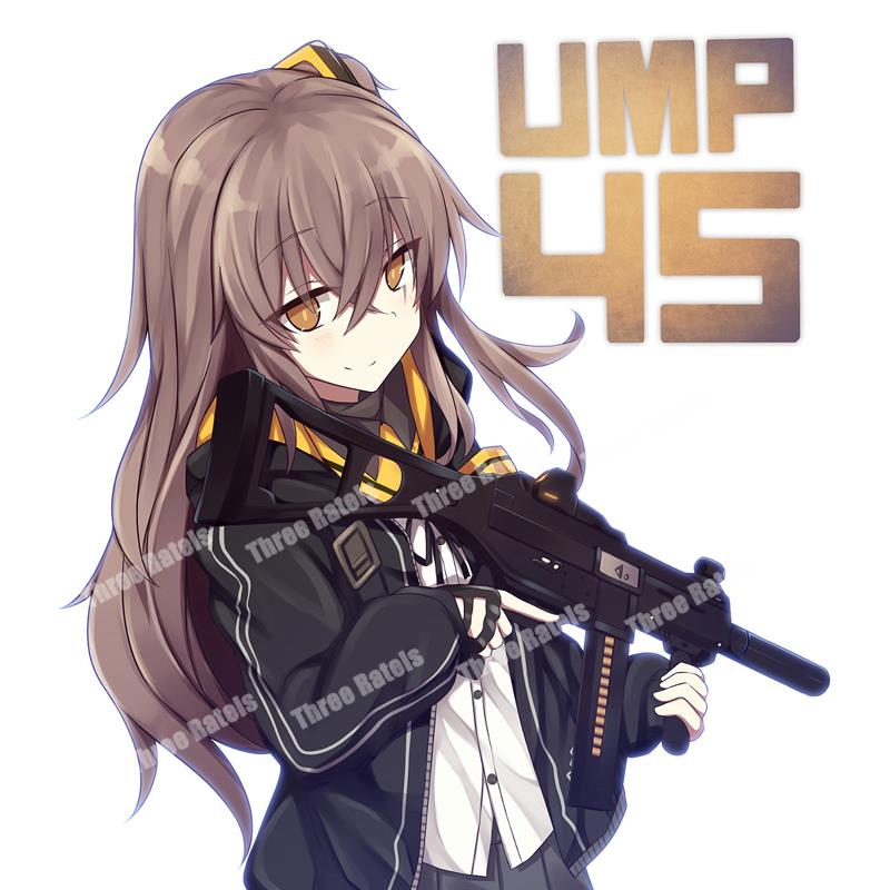 【防水防油】少女前线UMP45姐人物立绘贴纸动漫贴画装饰行李箱电