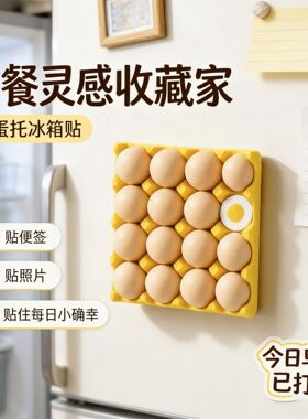 家用好物拍立得鸡蛋冰箱贴