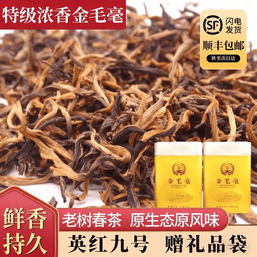 顺丰|英红九号特级金毛豪春茶