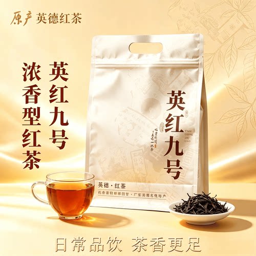 正品高山英德红茶英红九号核心一级产区茶叶自己喝浓香型耐泡250g