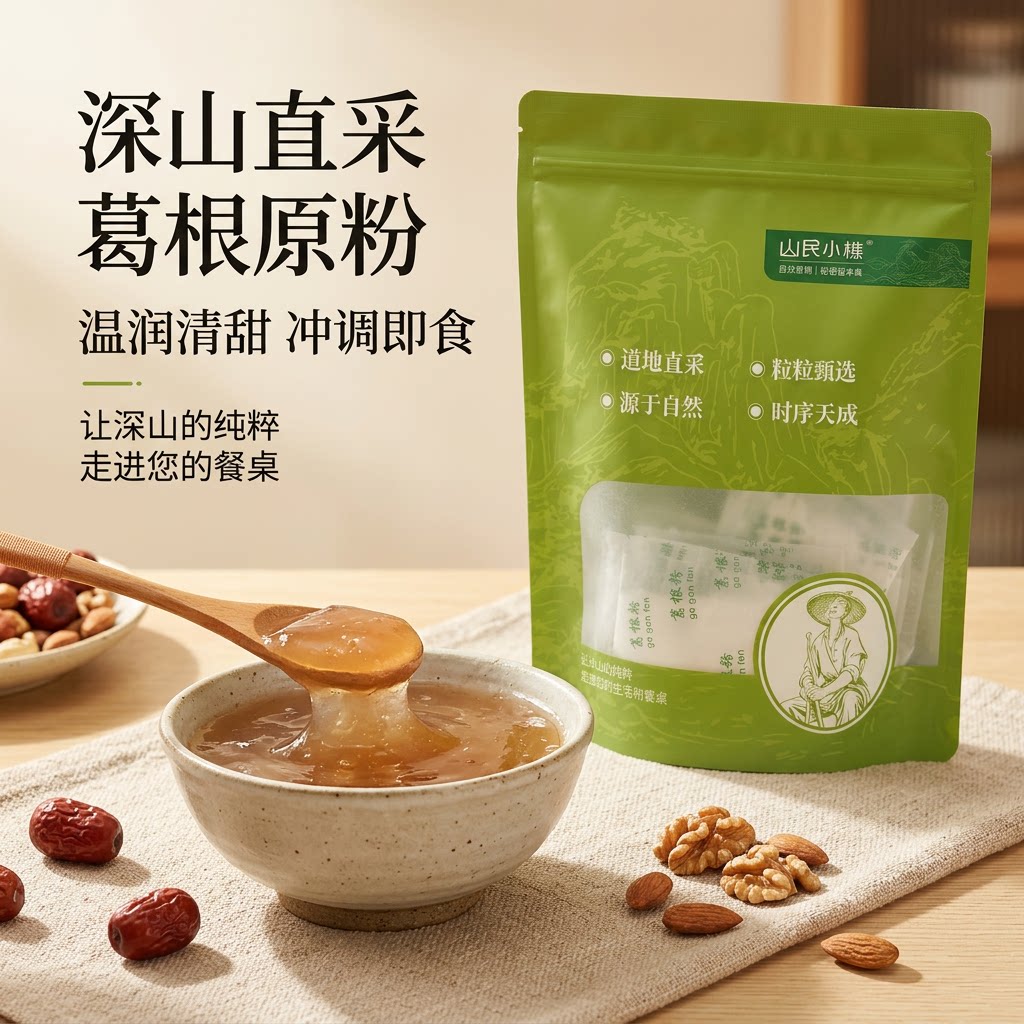 深山葛根粉独立小袋即食代餐