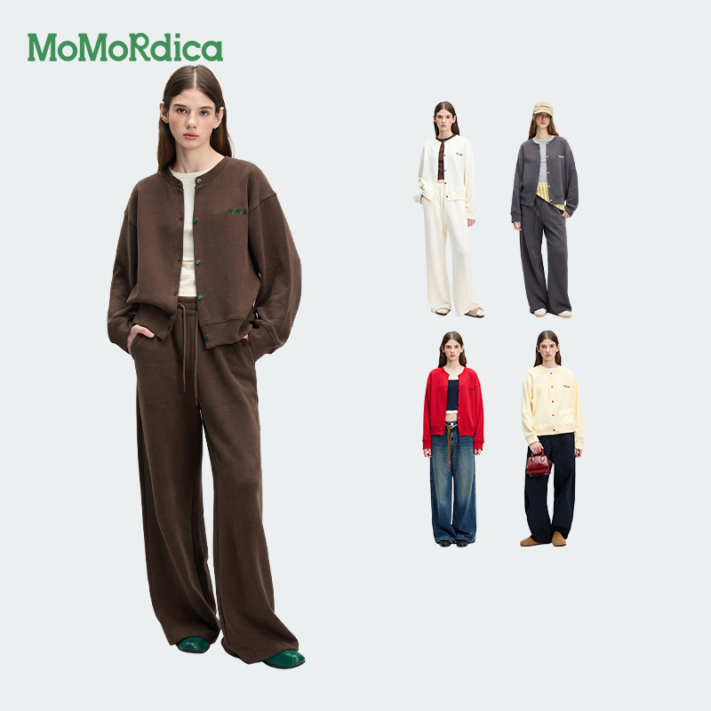 【38爆品日】Momordica休闲长裤/无领卫衣外套