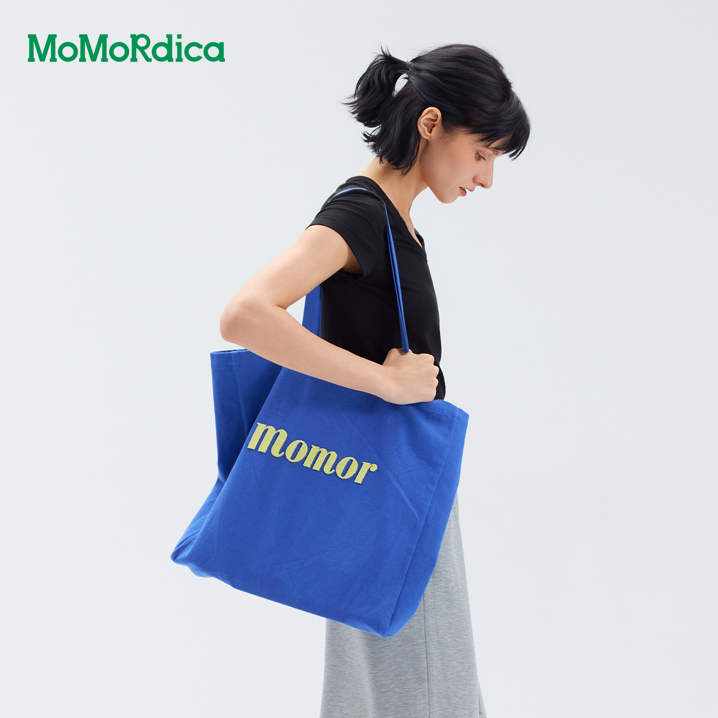 Momordica 单肩帆布包