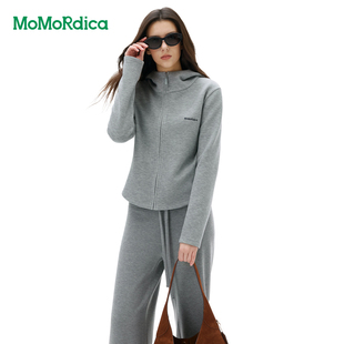 【所有女生的衣橱直播间】Momordica 时尚修身连帽卫衣外套