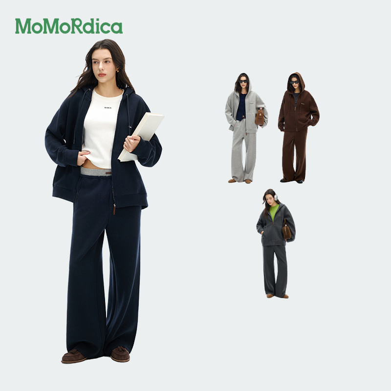 【所有女生的衣橱直播间】Momordica连帽卫衣外套/通勤时尚卫衣裤