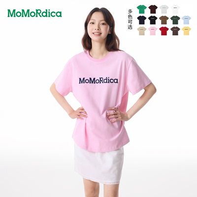 MoMoRdica圆领短袖T恤男女同款
