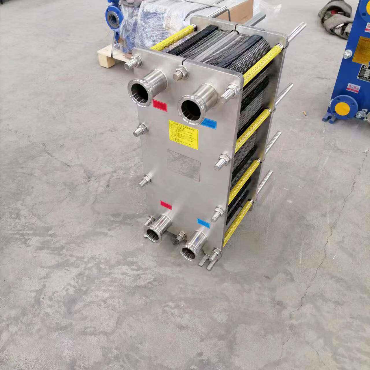 BR板式换热器食品级不锈钢工业用海水板换式换热器地暖锅炉蒸汽