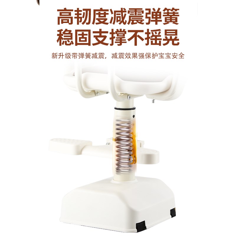 踏板车儿童安全座椅前置电动车宝宝座椅电瓶摩托车婴儿坐椅可调节