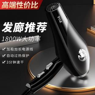 折扣价 家用发廊专用吹风机吹头发大风力理发店大功率负离子护
