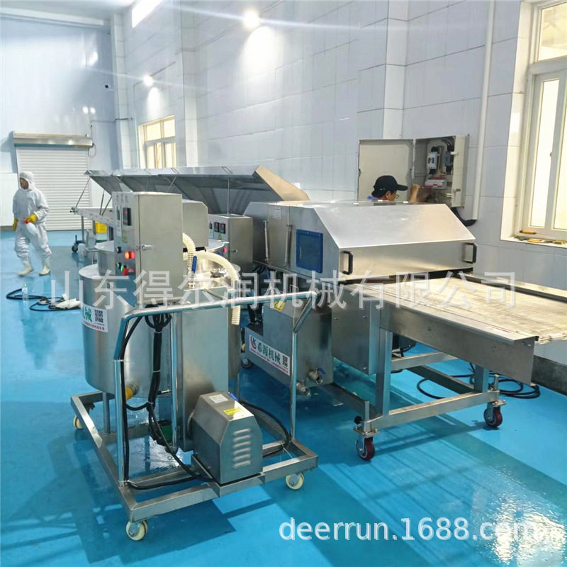 DR-800型 草莓干巧克力涂层机设备 低温冷却隧道 厂 家 一机多用