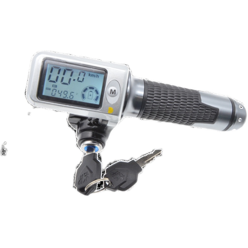 极速液晶防水转把加速把364860V电动车霍尔加速器油门Z把手速度里