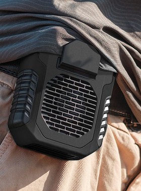 极速1-3pcs 6000mAh Waisst Fan USB Air Conditioning Hanging N