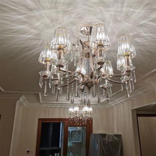 极速透光奢华灯罩外壳恒大客厅吊灯替换Ee14水晶灯罩e27壁灯台灯