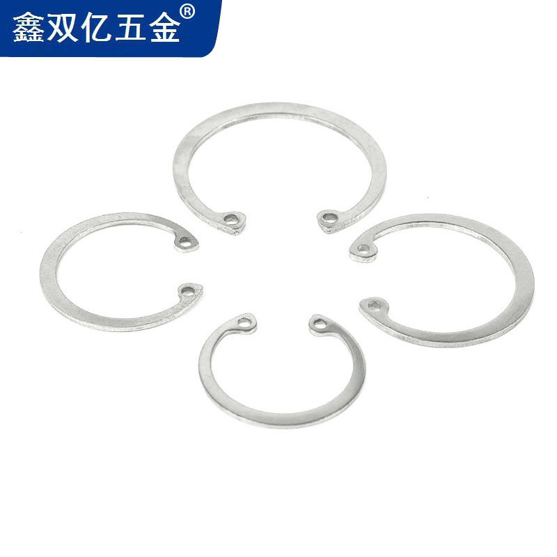 极速。304 GB893不锈钢孔用uC型扣环/孔挡/卡簧片M8M9M11M12M24M2