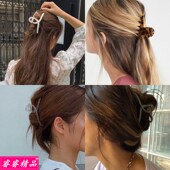 simple head hair 极速eleganft clip back Grab women