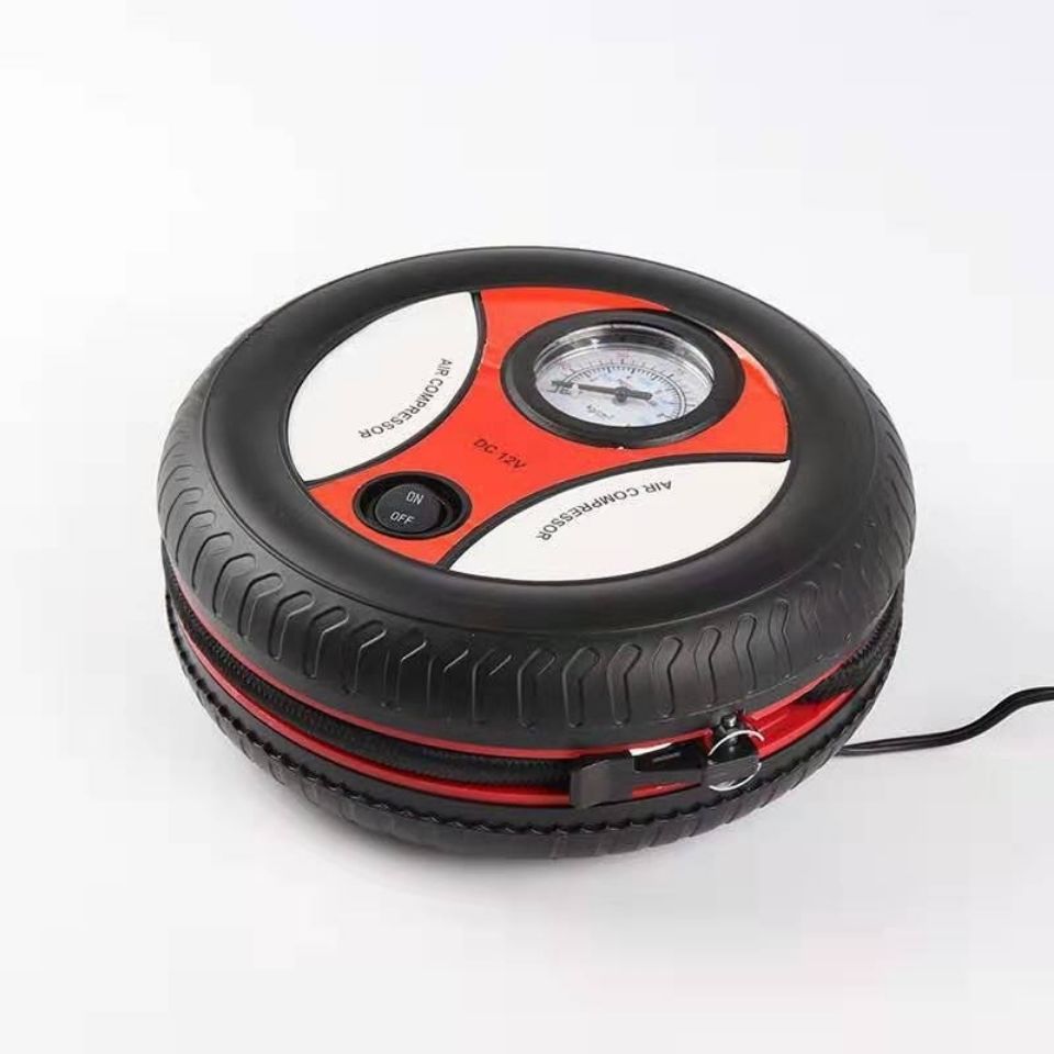 极速汽车载充气泵便携式12V电动打气泵轮胎充气机U轿车用电瓶车摩