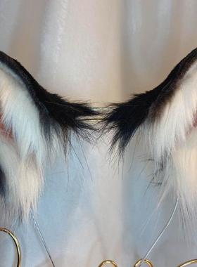 极速New Black Shiba Lnus Anime Simulation Beast Ear Beast Ta