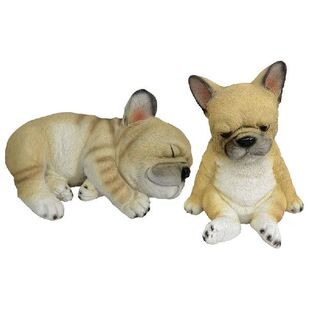 极速Cute Dog Sculpture for Garden Lawn Patio OutdoorX Orname