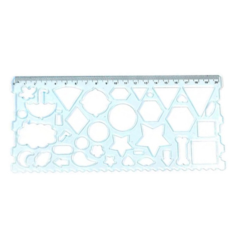 极速绘图镂空万花尺奇形怪状几何多F种图案形状圆多边五角星椭圆