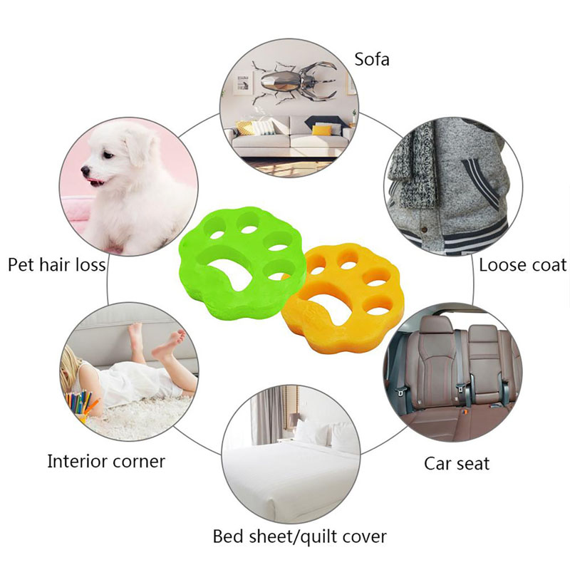 速发4pcs Cat Dog Fur Hair Remover Washing Machine Hair Remov