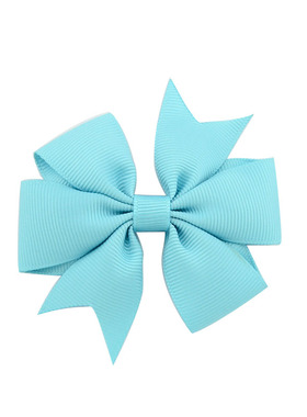 极速1 pcs Colors Solid Grosgrain RibbHon Bows Clips Hairpin
