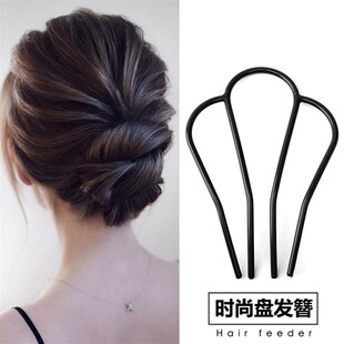 极速Women Hair Twist Stytling Clip Stick Bun Maker DIY Hair