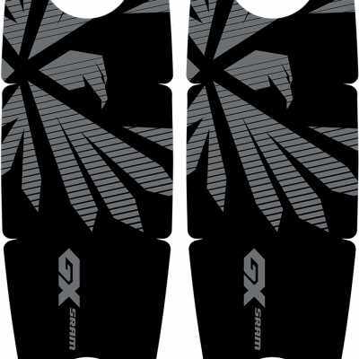 极速厂家速联GX曲柄贴纸登山自行车涂装曲柄大齿盘装饰Z贴个性改