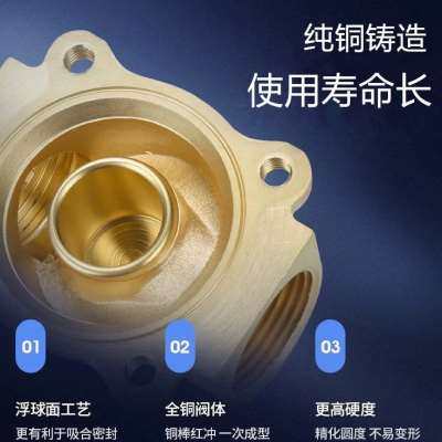 极速2W250-2j5常闭铜电磁阀水阀气阀1寸电磁控制阀DN25开关阀220V