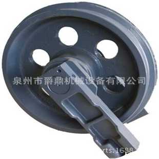 挖掘機(jī)PC400 7引導(dǎo)輪漲緊輪導(dǎo)向輪行走輪鏈輪底盤配件四輪一帶