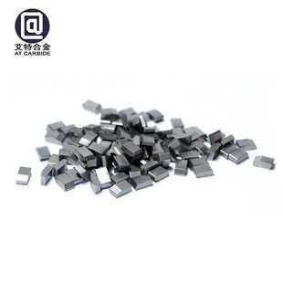 合金片高耐磨钨钢锯齿片 厂家供应硬木切割用YG6X硬质合金锯齿片