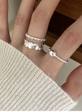 极速personality design niche fine opIening adjustable ring