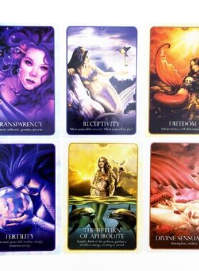 极速Oracle of the Mermaids 45-Card Deck Magical MeWssages of