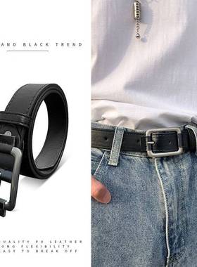 极速hot sdale men and women leather belt ins fashion Alloy p